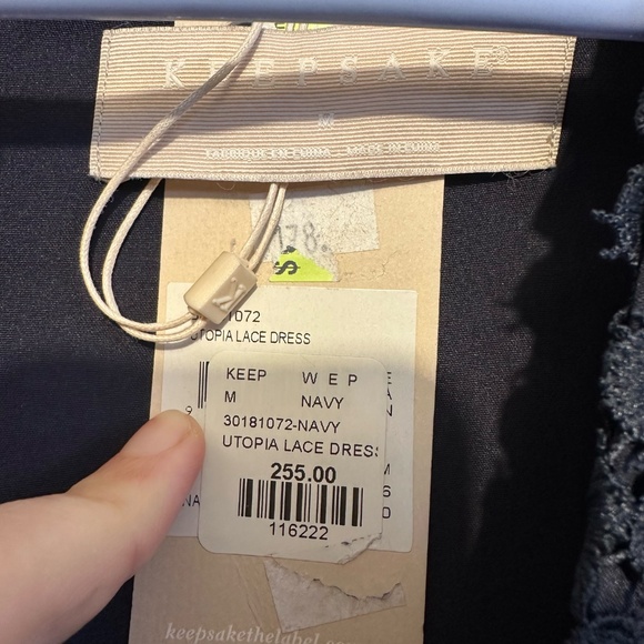 NWT Keepsake Utopia Lace Dress - size M - Picture 5 of 6